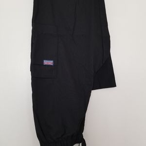 Cherokee workwear scrub bottoms, Size S, Black, Style 4000